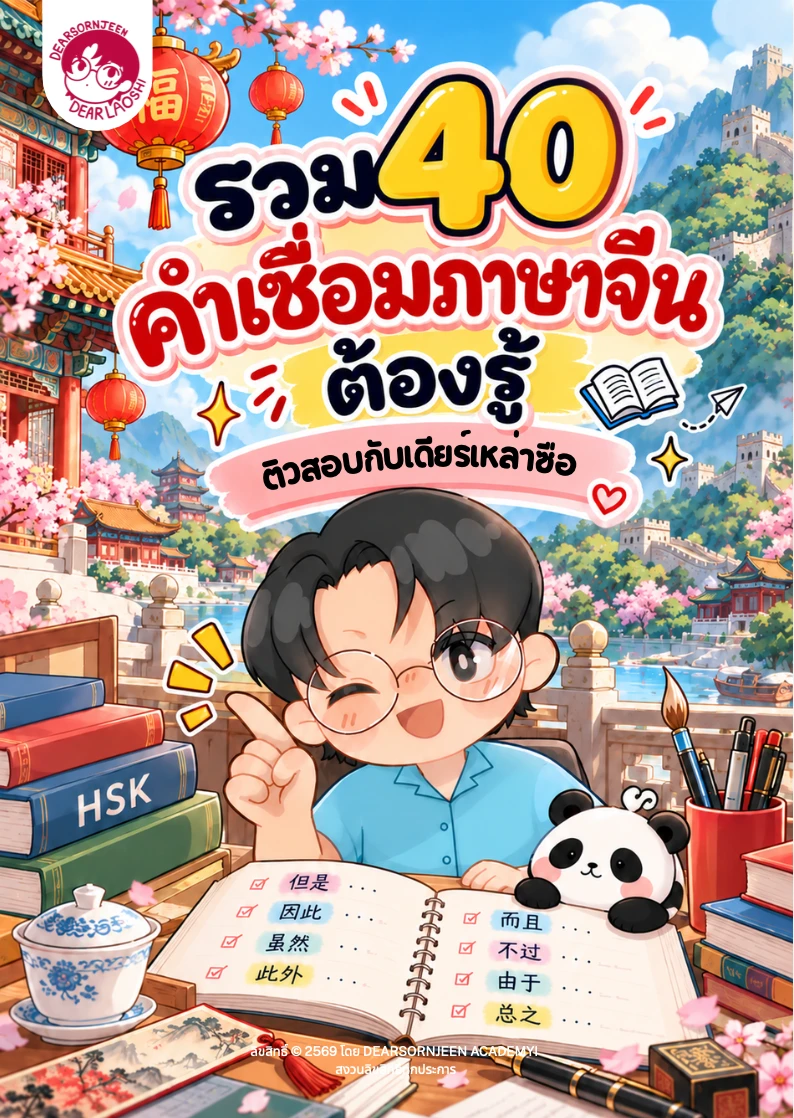 รวม 40 คำเชื่อม