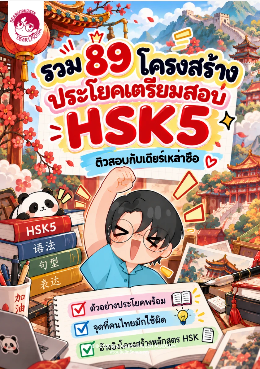 89 โครงสร้างประโยค HSK5