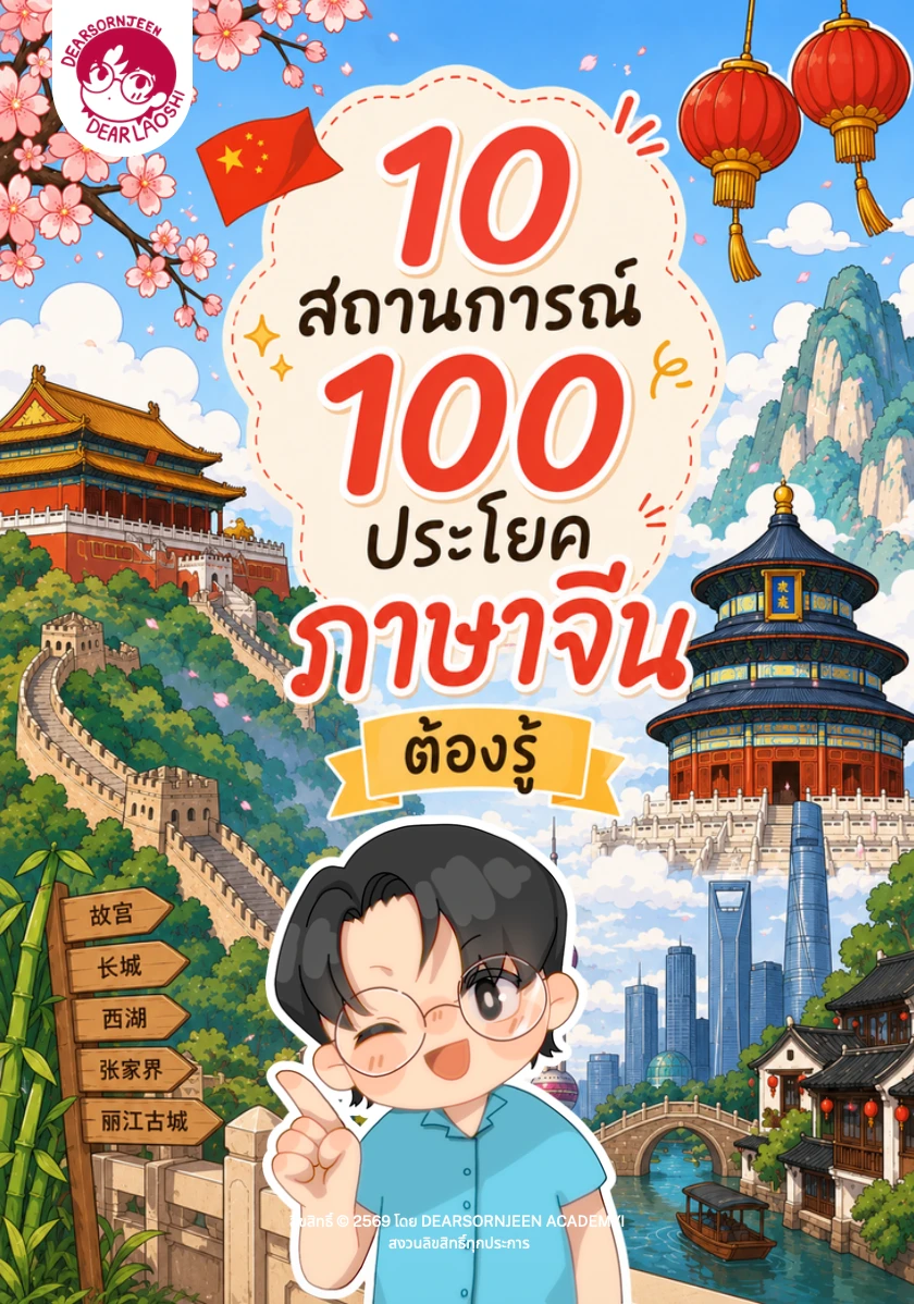 10 สถานการณ์ 100 ประโยค